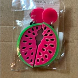 Cute watermelon earring